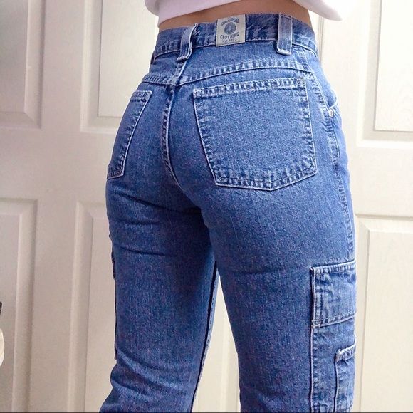 SOLD Authentic Riders Vintage Cargo Jeans - Picture 3 of 11